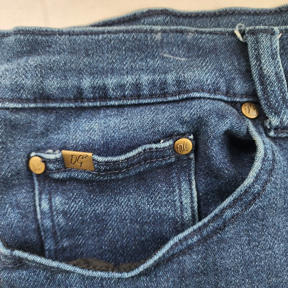 DG2 by Diane Gilman Comfort Virtual Stretch Boot-Cut indigo Blue Jean - Picture 6 of 10